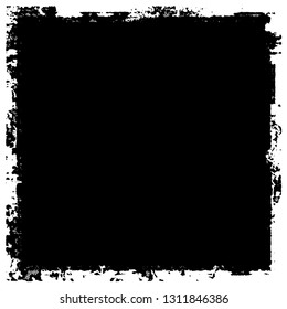 Grunge background black. Text template monochrome