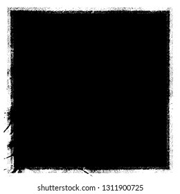 Grunge background black. Text template monochrome