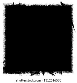 Grunge background black. Text template monochrome