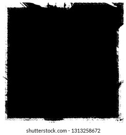 Grunge background black. Text template monochrome