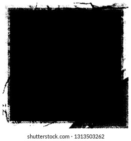 Grunge background black. Text template monochrome