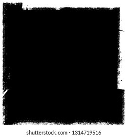 Grunge background black. Text template monochrome