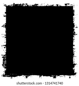 Grunge Background Black Text Template Monochrome Stock Vector (Royalty ...