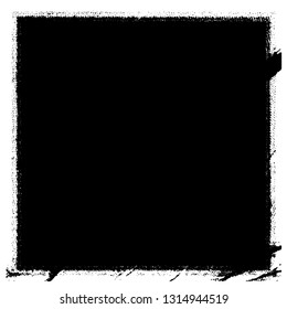 Grunge background black. Text template monochrome
