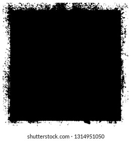 Grunge background black. Text template monochrome