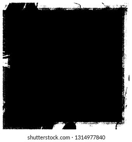 Grunge background black. Text template monochrome