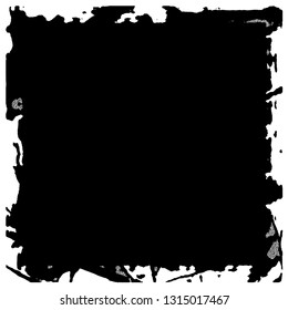 Grunge background black. Text template monochrome
