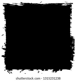 Grunge background black. Text template monochrome