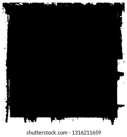 Grunge background black. Text template monochrome