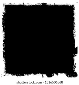 Grunge background black. Text template monochrome