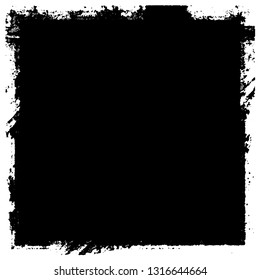Grunge background black. Text template monochrome