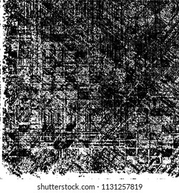 Grunge background of black and white
