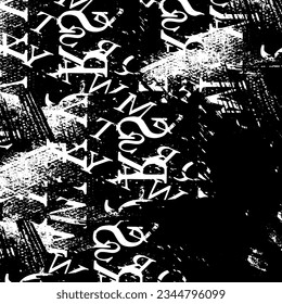 Grunge background black and white
