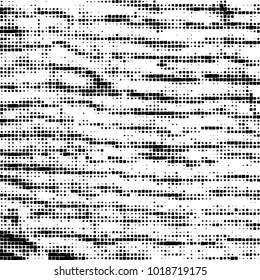 Grunge background of black and white. Abstract monochrome vector pattern