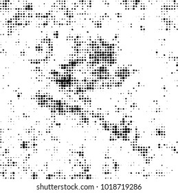 Grunge background of black and white. Abstract monochrome vector pattern
