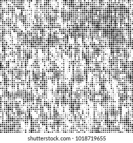 Grunge background of black and white. Abstract monochrome vector pattern