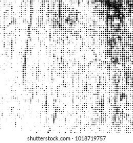 Grunge background of black and white. Abstract monochrome vector pattern