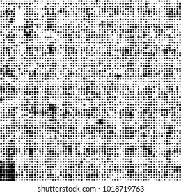 Grunge background of black and white. Abstract monochrome vector pattern