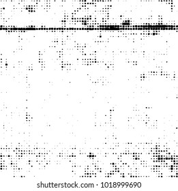 Grunge background of black and white. Abstract monochrome vector pattern