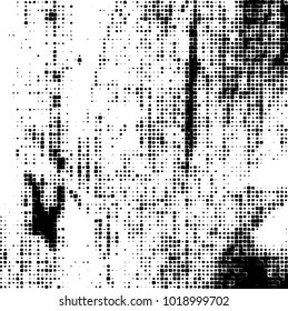 Grunge background of black and white. Abstract monochrome vector pattern