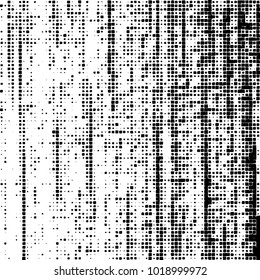 Grunge background of black and white. Abstract monochrome vector pattern