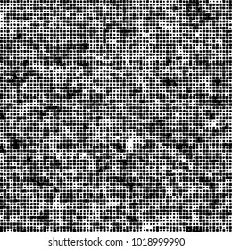 Grunge background of black and white. Abstract monochrome vector pattern
