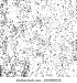 Grunge background of black and white. Abstract monochrome vector pattern