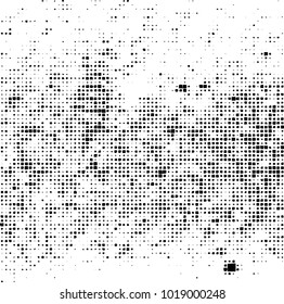 Grunge background of black and white. Abstract monochrome vector pattern