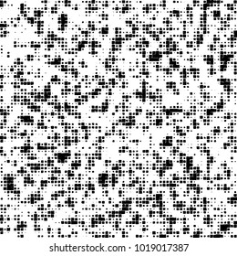 Grunge background of black and white. Abstract monochrome vector pattern