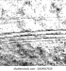 Grunge background of black and white. Abstract monochrome vector pattern