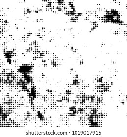 Grunge background of black and white. Abstract monochrome vector pattern