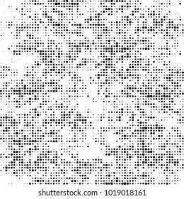 Grunge background of black and white. Abstract monochrome vector pattern
