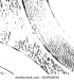 Grunge background of black and white. Abstract monochrome vector pattern