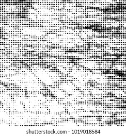 Grunge background of black and white. Abstract monochrome vector pattern