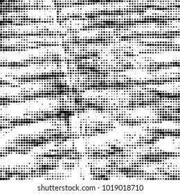 Grunge background of black and white. Abstract monochrome vector pattern