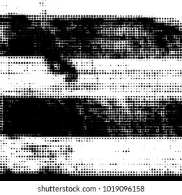 Grunge background of black and white. Abstract monochrome vector pattern