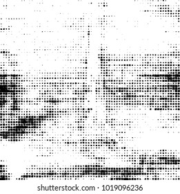 Grunge background of black and white. Abstract monochrome vector pattern
