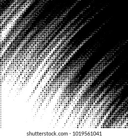Grunge background of black and white. Abstract monochrome vector pattern
