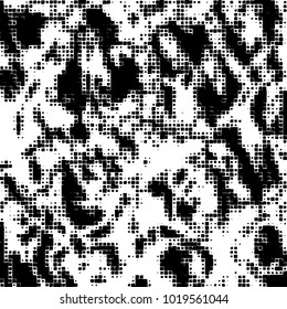 Grunge background of black and white. Abstract monochrome vector pattern