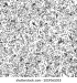 Grunge background of black and white. Abstract monochrome vector pattern