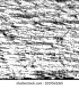 Grunge background of black and white. Abstract monochrome vector pattern