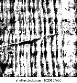Grunge background of black and white. Abstract monochrome vector pattern