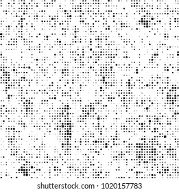 Grunge background of black and white. Abstract monochrome vector pattern