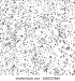 Grunge background of black and white. Abstract monochrome vector pattern