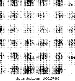 Grunge background of black and white. Abstract monochrome vector pattern