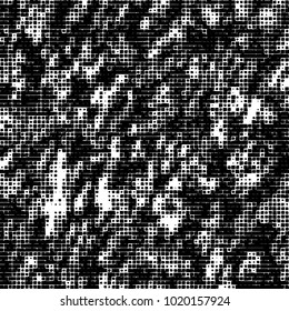 Grunge background of black and white. Abstract monochrome vector pattern