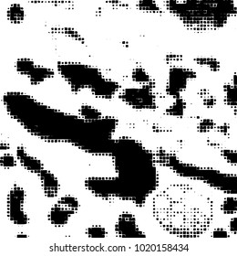 Grunge background of black and white. Abstract monochrome vector pattern