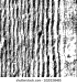 Grunge background of black and white. Abstract monochrome vector pattern
