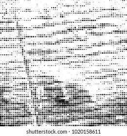 Grunge background of black and white. Abstract monochrome vector pattern
