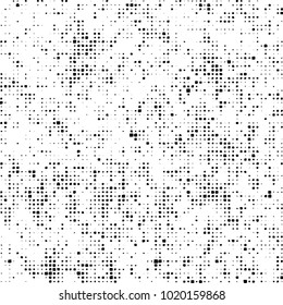 Grunge background of black and white. Abstract monochrome vector pattern